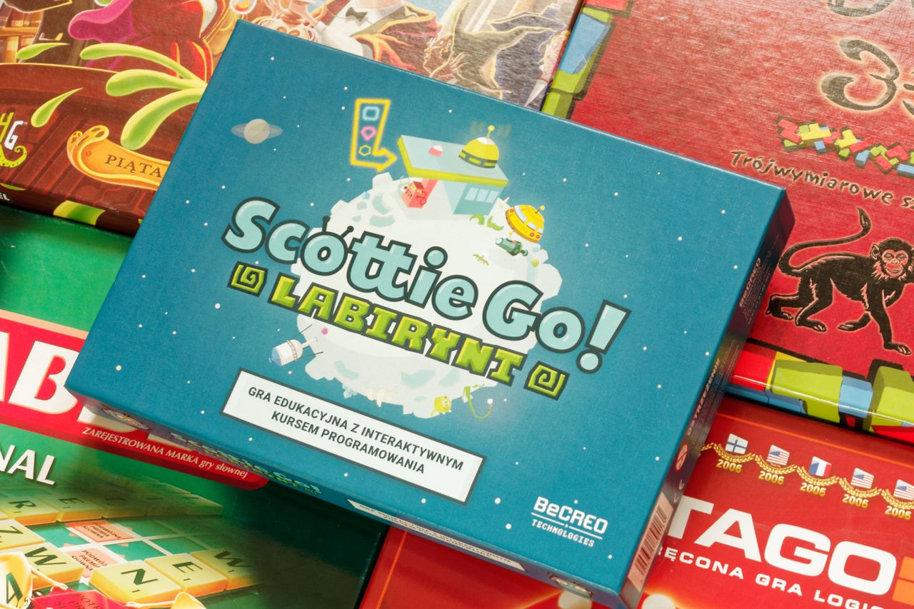 Scottie Go! Labirynt to kolejna z serii polskich gier, uczących dzieci podstaw programowania