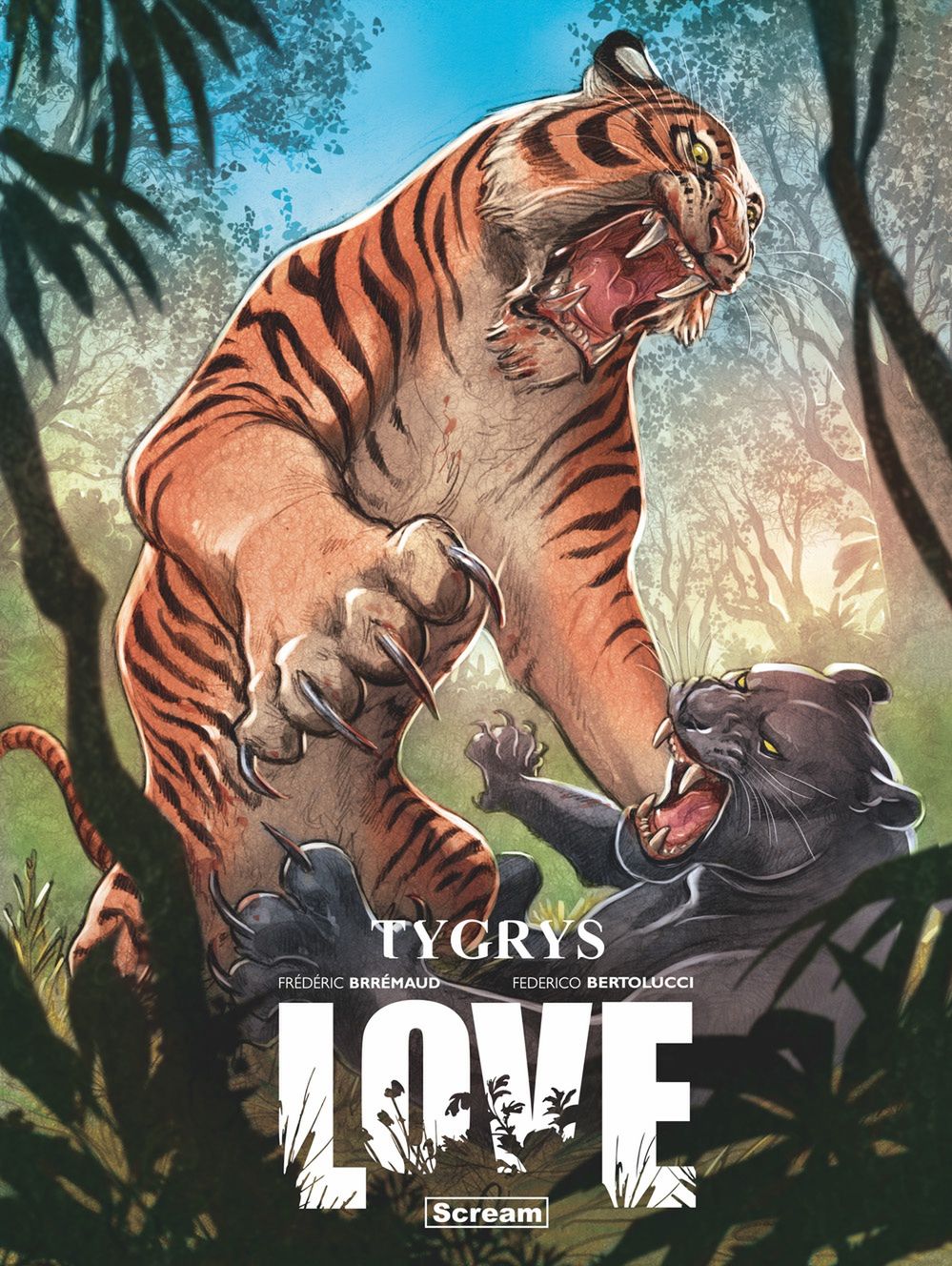 Love – Tygrys – recenzja komiksu wydawnictwa Scream Comics