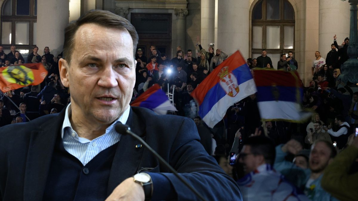Sikorski o wyborach w Serbii