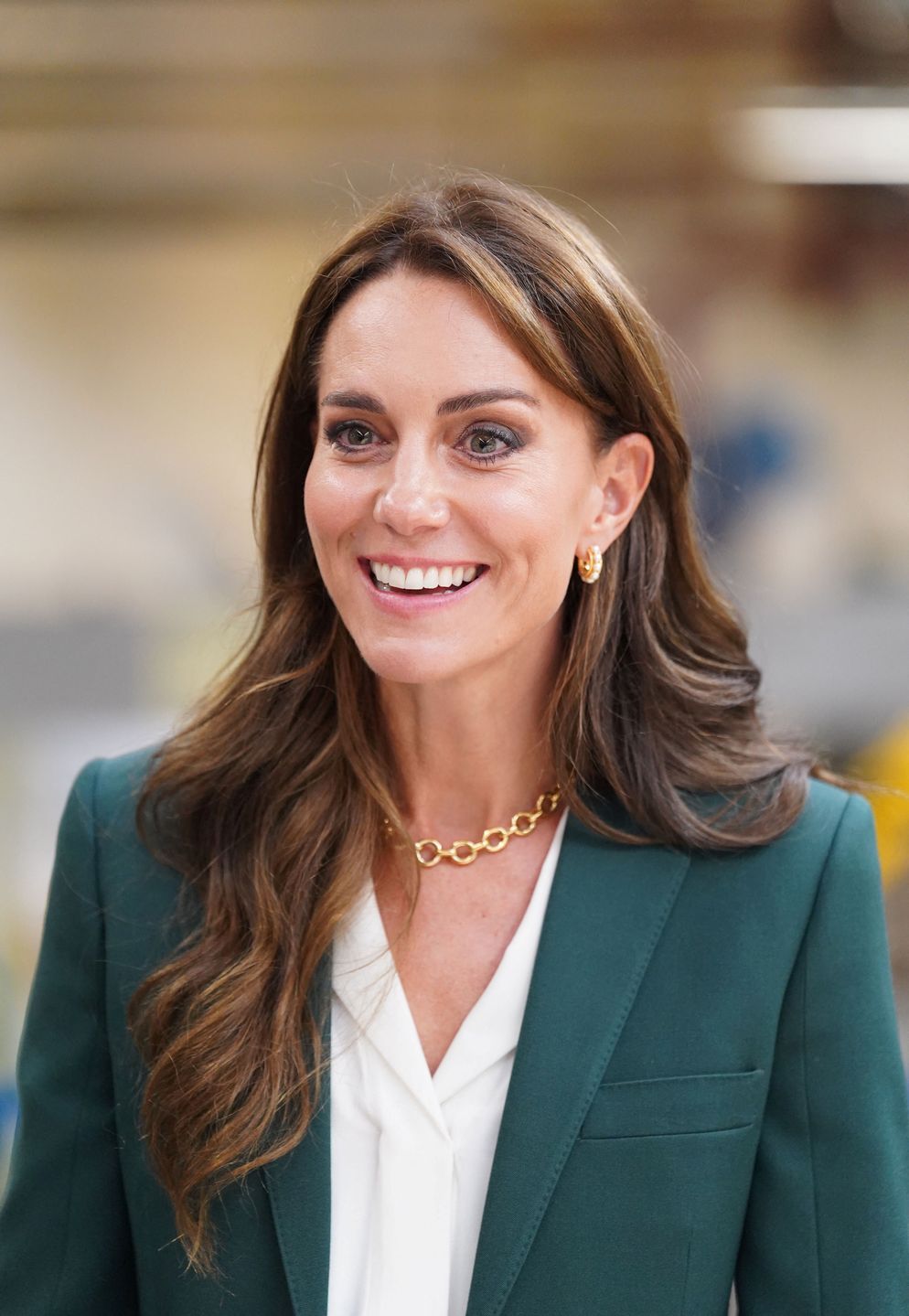 Kate Middleton odwiedza producentów tekstyliów w Leeds