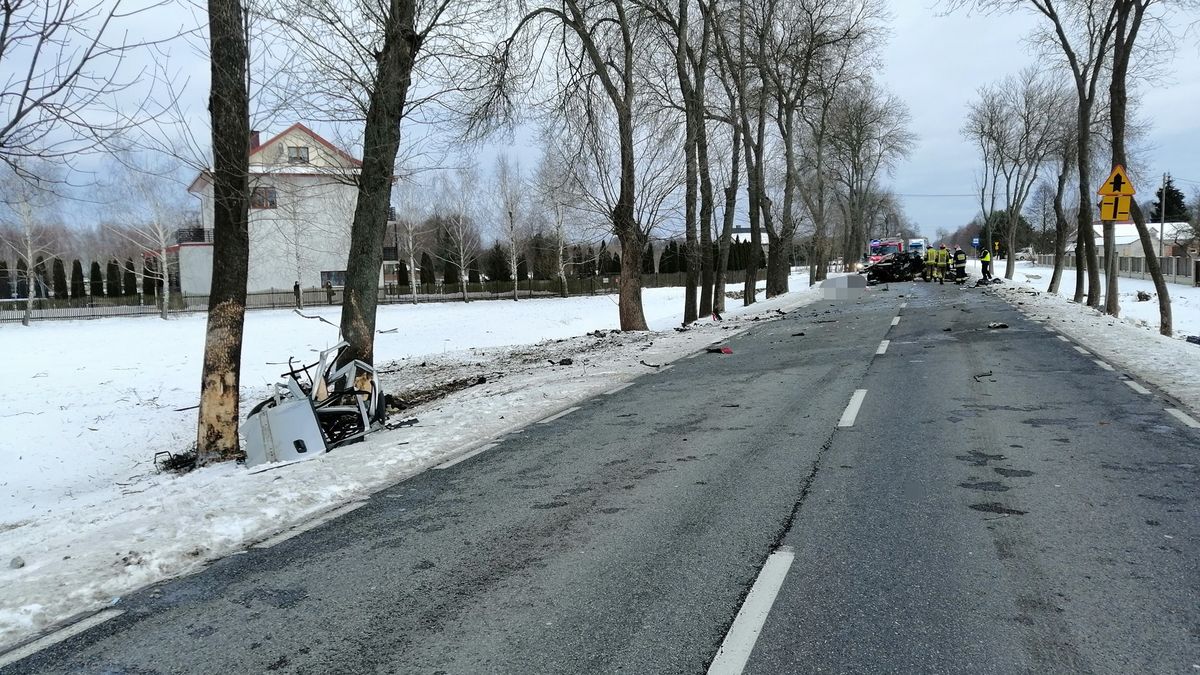 Kierowca Opla zmarł na miejscu
