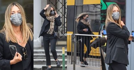 Małgorzata Rozenek wozi się po mieście TRAMWAJEM (ZDJĘCIA)