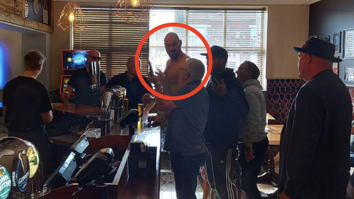 Tyson Fury zaskoczył fanów 