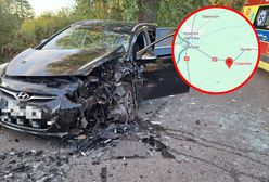 Lubuskie: Czołowe zderzenie samochodów, są ranni