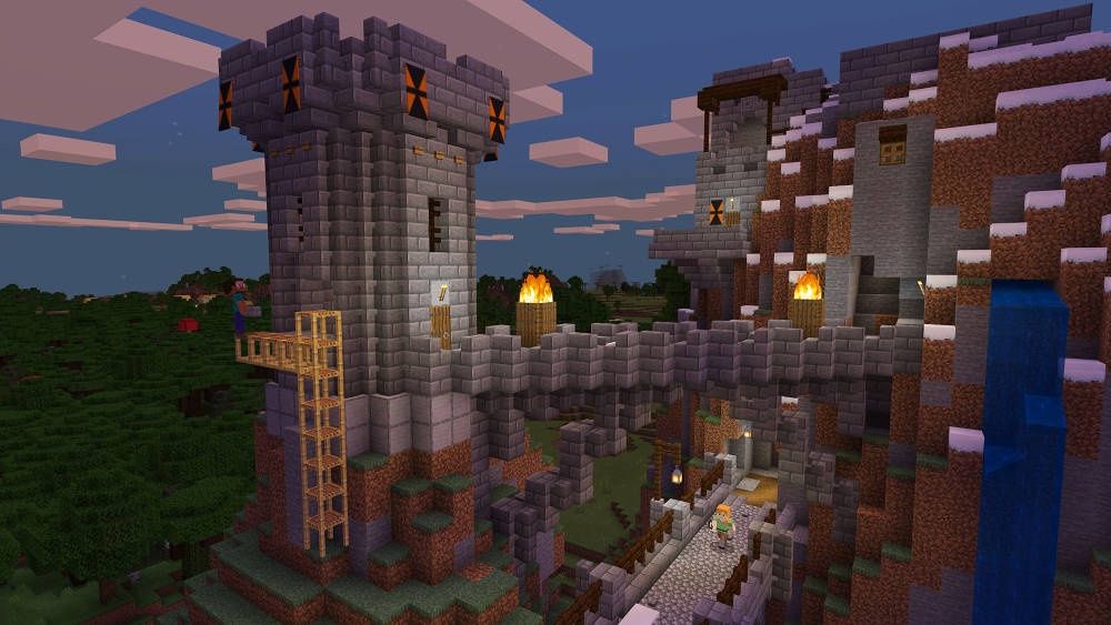 Minecraft screen