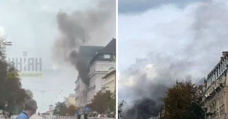 Rosyjski atak w centrum Kijowa. Uderzyli w gabinet szefa SBU
