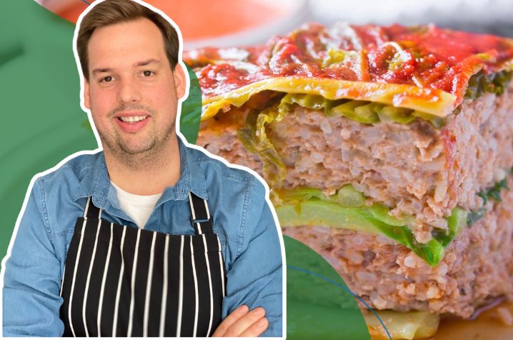 Zamiast zawijać gołąbki robię zapiekankę z przepisu Kuronia. Smak ten sam, a o wiele mniej pracy