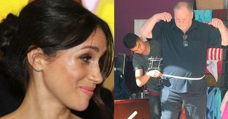 Ojciec Meghan Markle chce zarobić na jej ślubie? Sprzedał ustawione zdjęcia za 100 TYSIĘCY FUNTÓW!