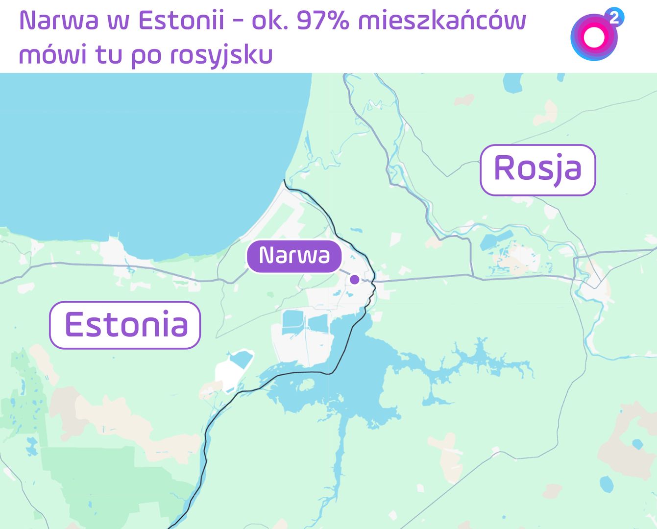 W Narwie znajduje się jedno z ostatnich miejsc w Europie, gdzie odbywa się ruch lądowy z Rosją