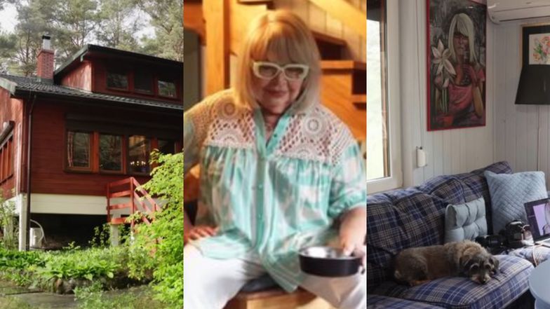 Nina Terentiew mieszka w środku lasu. Tak wygląda jej dom