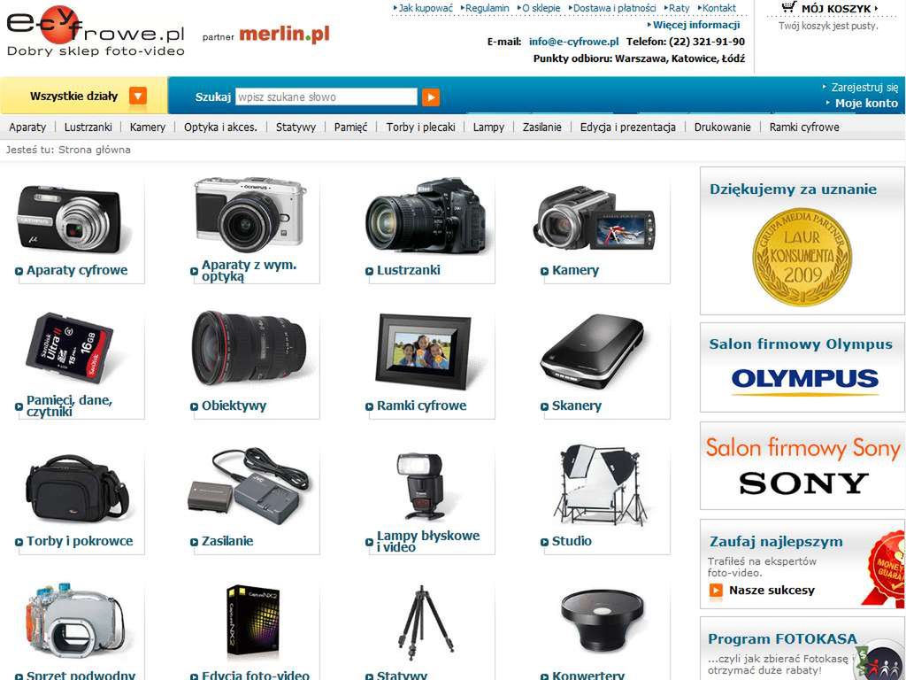 Najlepsze sklepy z elektroniką w polskiej Sieci [TOP 10] 6