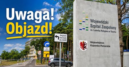 Od 5 sierpnia do szpitala na Bielanach trzeba będzie jechać objazdem