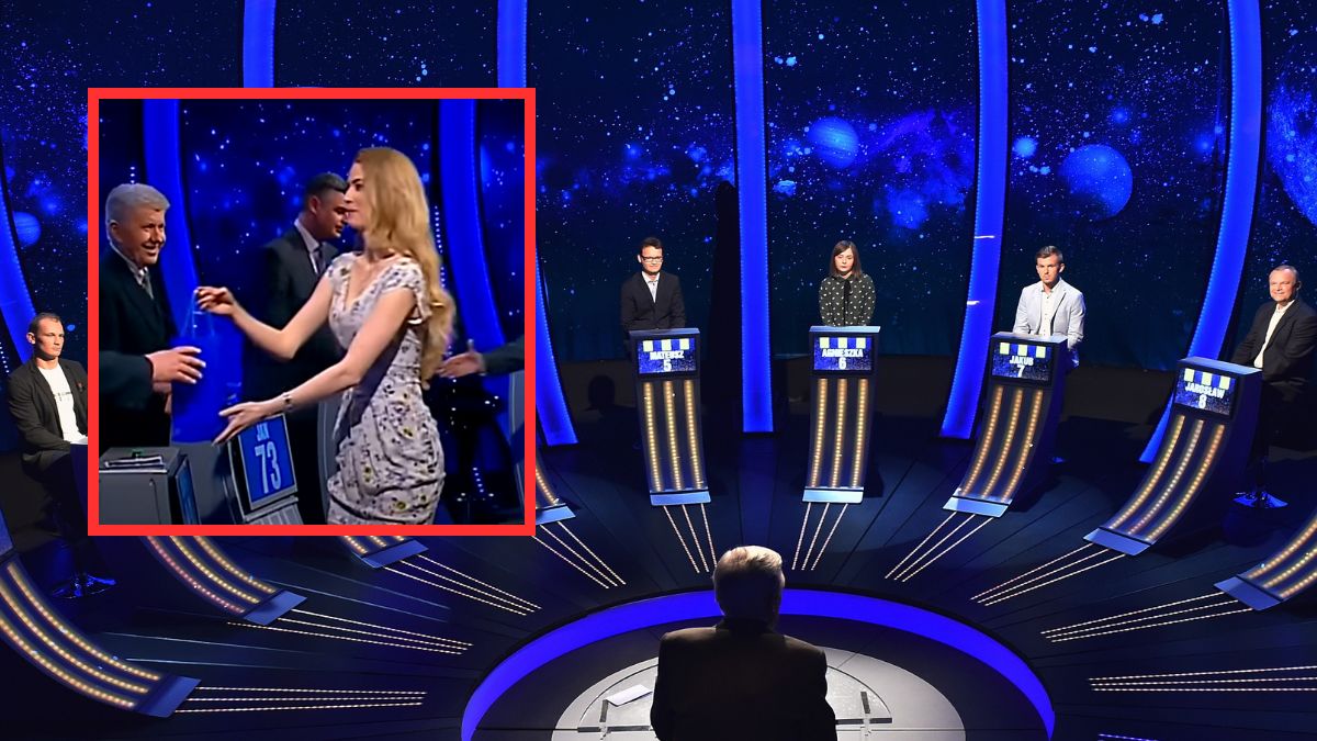 Powiedział co znajduje się w prezencie od Pani Sylwii w 1 z 10