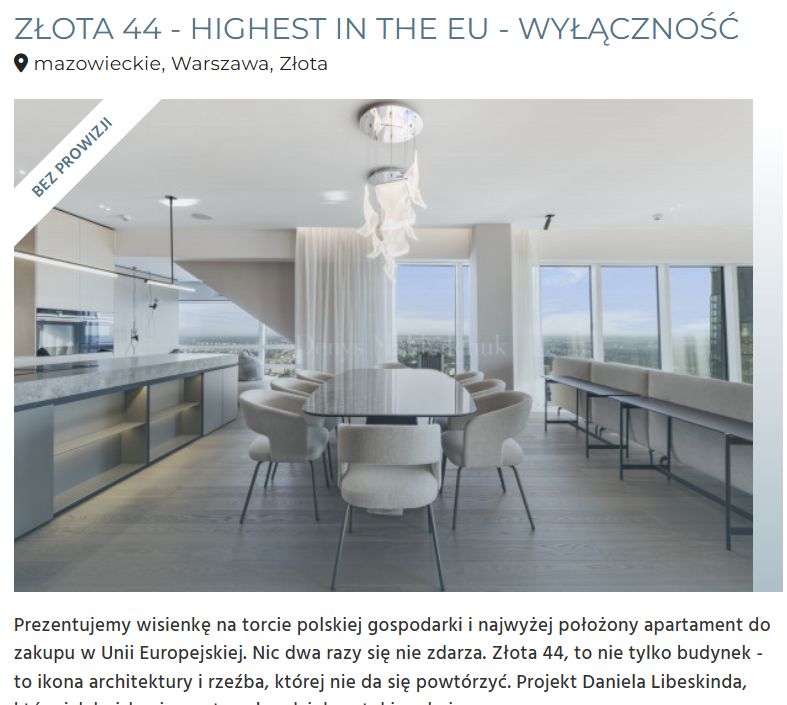 Oferta po zmianie tytułu