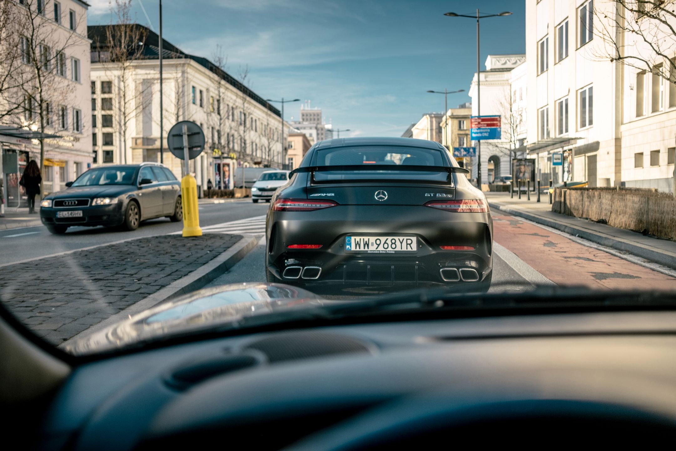 AMG-GT 4-door Coupé 63 S (2019) (fot. Błażej Żuławski)