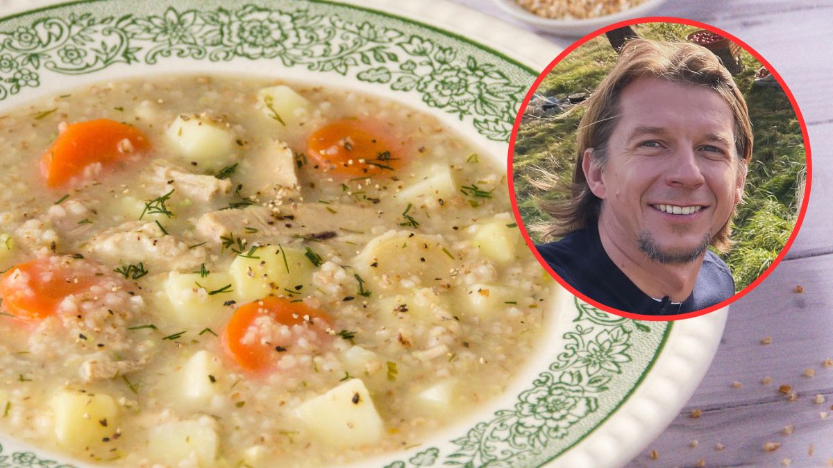 Karol Okrasa zdradził przepis na krupnik