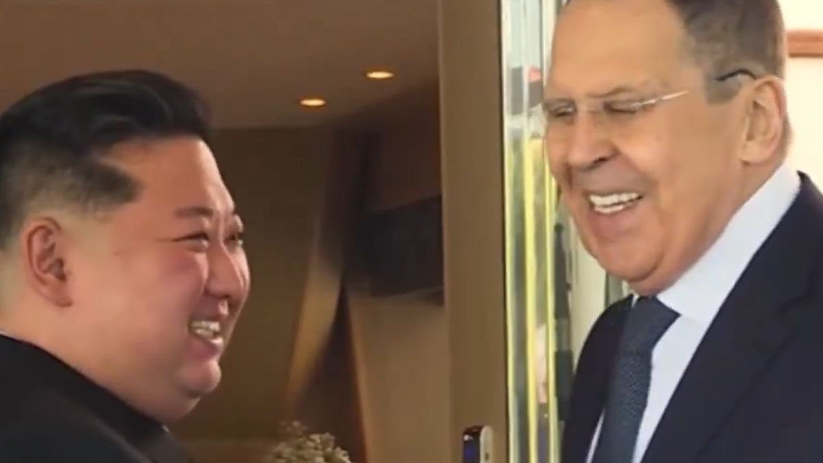 Sergiej Ławrow spotkał się z Kim Dzong Unem