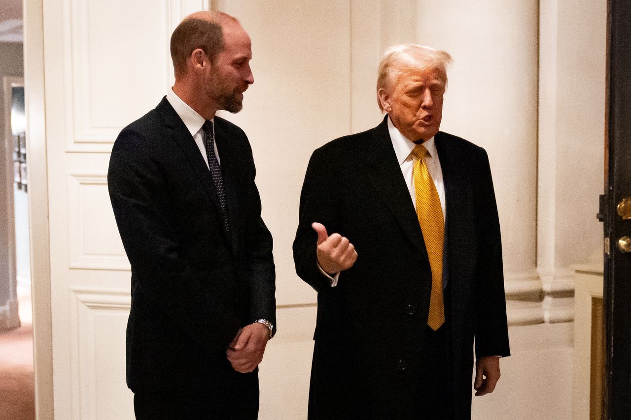 Donald Trump made a blunder at the meeting with Prince William.