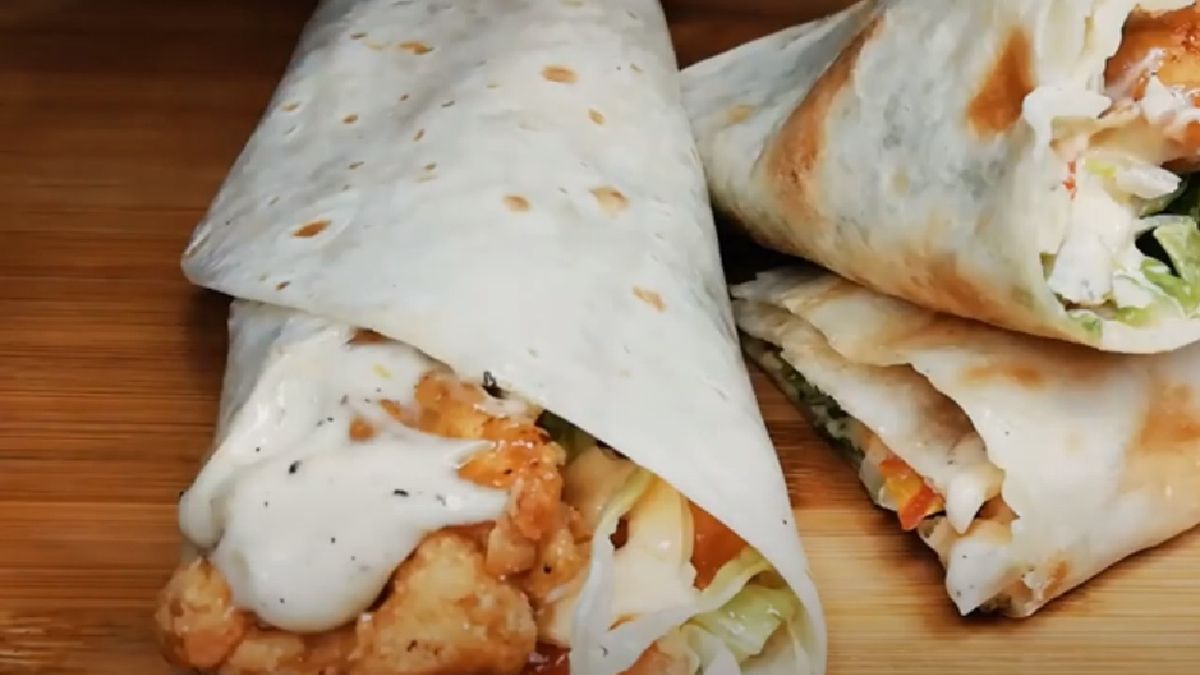 Domowy Twister jak z KFC.