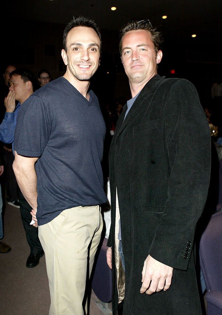 Matthew Perry and Hank Azaria