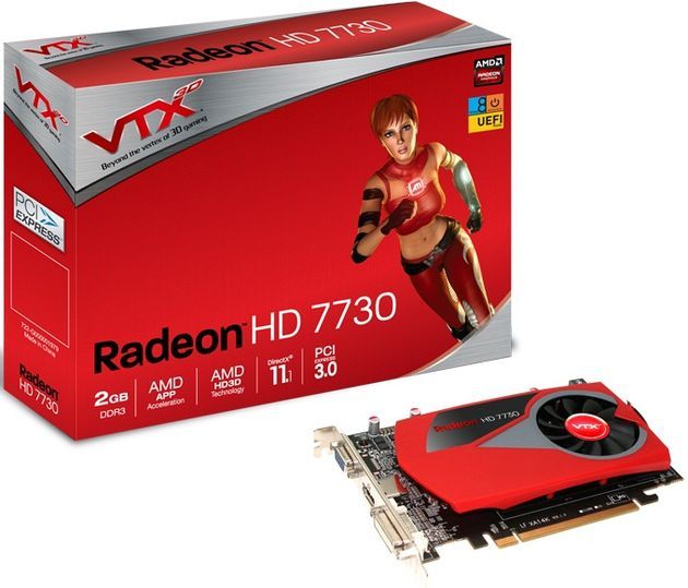 VTX3D HD7730 karta graficzna zdjęcie opakowanie