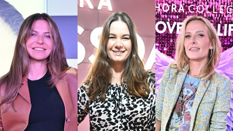 Tłum celebrytek na evencie kosmetycznym