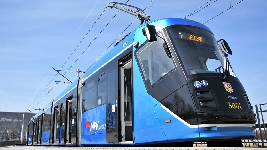 Skoda 16T tramwaj mpk wrocław