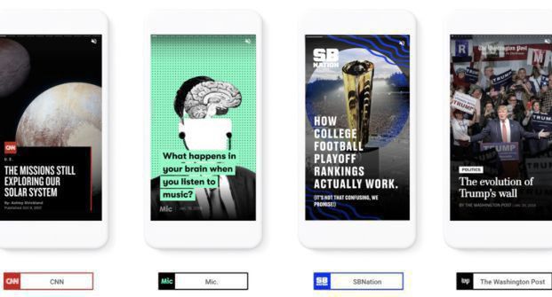 Google testuje AMP stories, platformę do publikacji treści dla wydawców