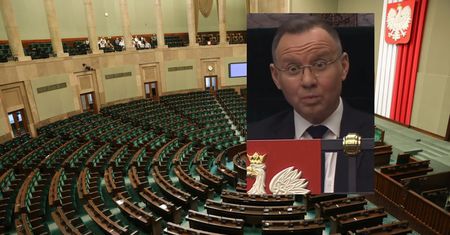 "Brak władzy nad mimiką". Poseł KO kpi z prezydenta