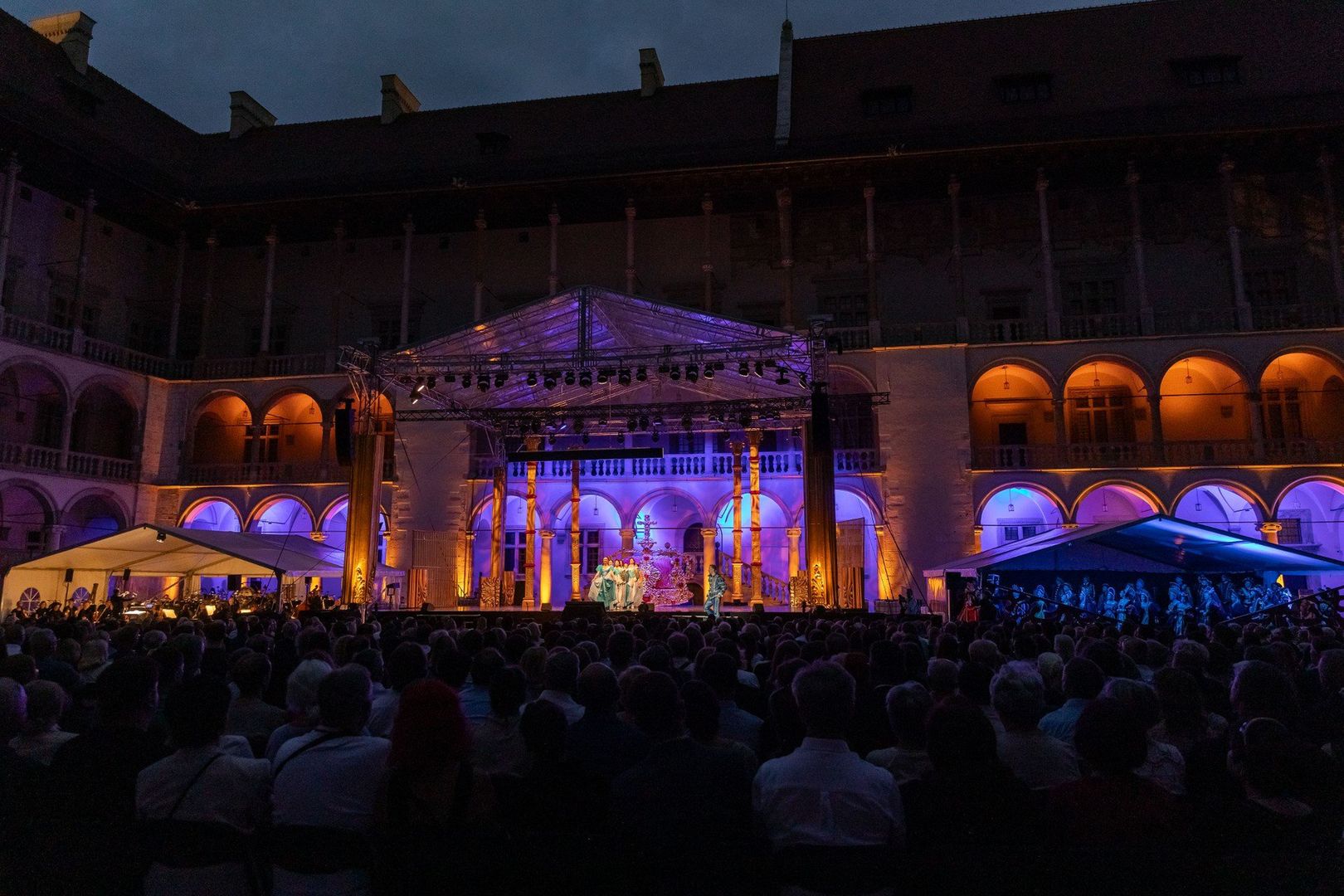 29.06.2025 KRAKOW WAWEL DZIEDZINIEC ARKADOWY LETNI FESTIWAL OPEROWY FOT. ANNA KACZMARZ / DZIENNIK POLSKI / POLSKA PRESS
