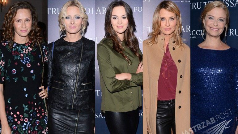 Gwiazdy na pokazie Tru Trussardi