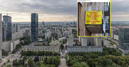 "Miła sąsiadko". Taki apel na Bielanach w Warszawie