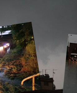 Potężne burze na Śląsku. Zalane drogi, zerwane dachy. Ewakuowano harcerzy