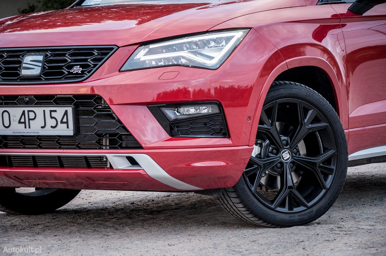 Seat Ateca 2.0 TSI FR Black Edition (2020) (fot. Mateusz Żuchowski)