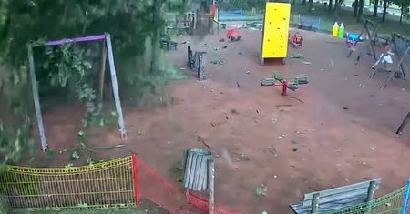 Drzewa łamały się jak zapałki, ludzie uciekali. Gwałtowna burza w Łódzkiem