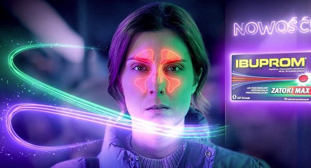 Ból zatok niczym ścisk w metrze w reklamie Ibupromu