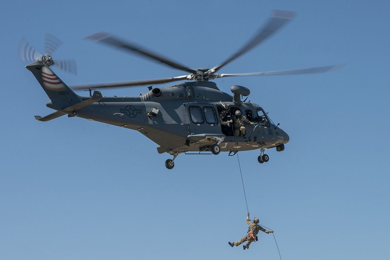 Próby desantowania z MH-139A
