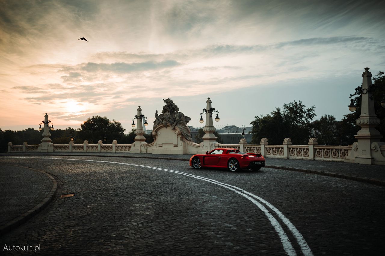 Porsche Carrera GT w Warszawie (2004)