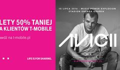 T-Mobile reklamuje się zniżką na bilety na koncert DJ Avicii (wideo)