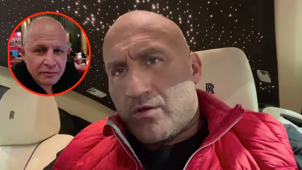 Na zdjęciu: Marcin Najman i Jacek Murański