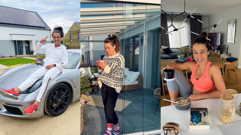 Tak mieszka Joanna Jędrzejczyk: panele słoneczne, przestronny taras i dużo drewna