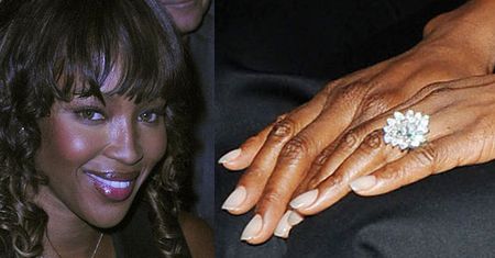 Pierścionek zaręczynowy Naomi Campbell! (FOTO)