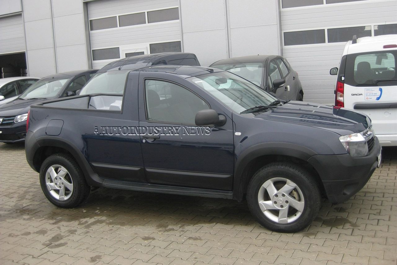 Dacia Duster jako pick-up