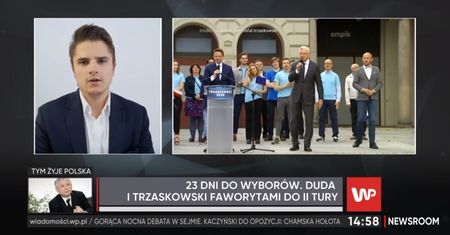 Wybory prezydenckie 2020. Wróblewski: Jarosław Kaczyński zaszkodził kampanii Andrzeja Dudy