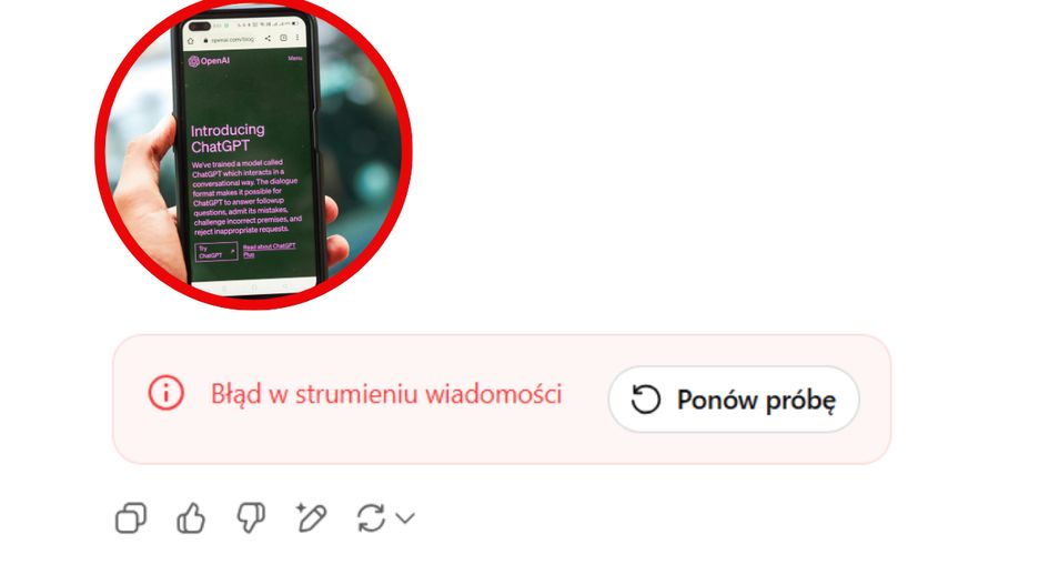 Chat GPT nie działa - dlaczego?