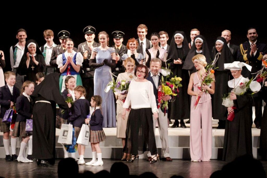 Maria Sartova po premierze „Dźwięków muzyki”, Gliwice, 2014 © archiwum prywatne