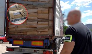 Nie wiedział co przewozi. Policjanci zaskoczeni zawartością ciężarówki