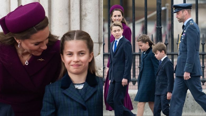 Księżna Kate szepnęła córce kilka słów do ucha