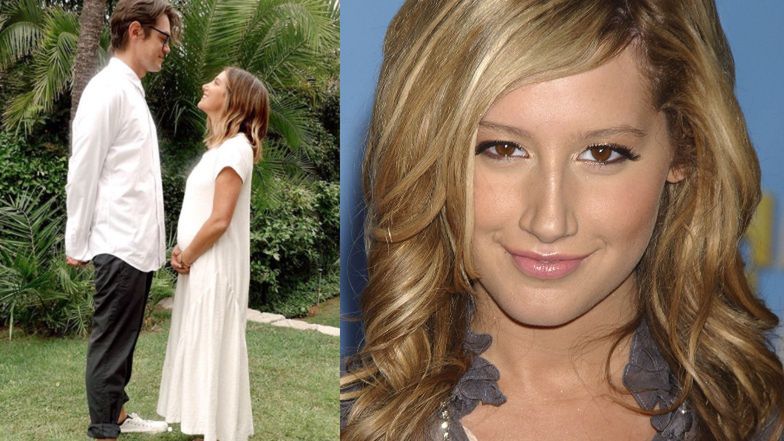 Ashley Tisdale jest w ciąży! Gwiazda "High School Musical" pokazała zdjęcie z brzuszkiem (FOTO)