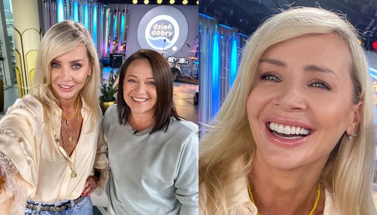 Agnieszka Woźniak Starak cieszy się z posady W "DDTVN"